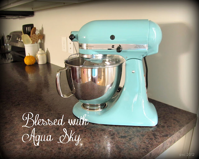 Aqua Sky Kitchenaid