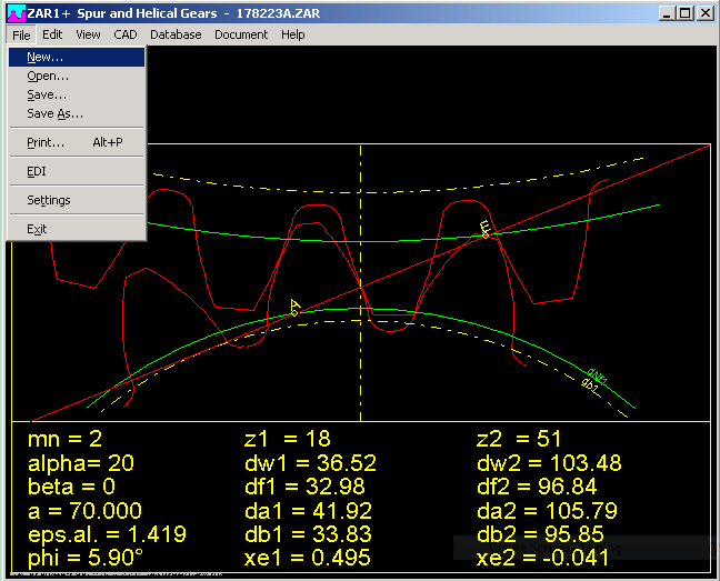 Popular CNC DIY Spur and Helical Gear Design Software Calculator