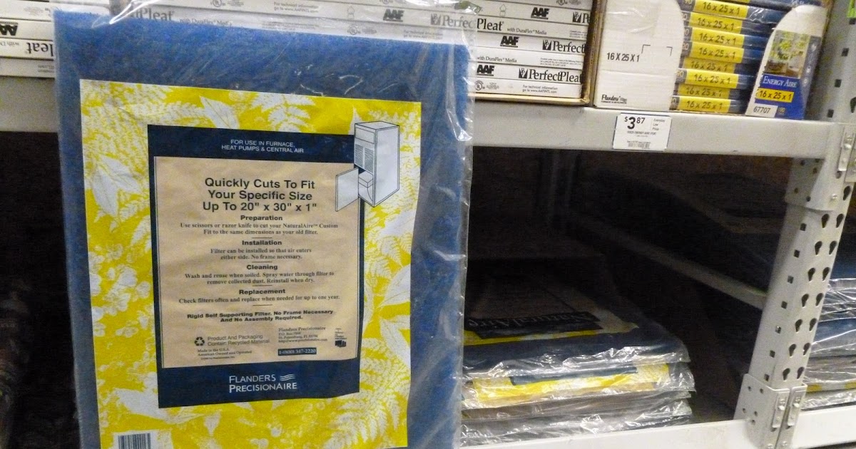 Simply Frugal Lifestyle Making your own REUSABLE furnace filter!