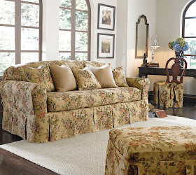 Sure Fit Slipcovers: Introducing Bridgewater Floral, Waverly™ by