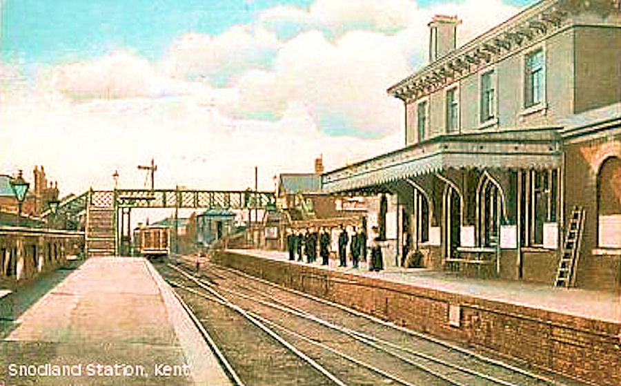 Bygone Snodland Snodland Station