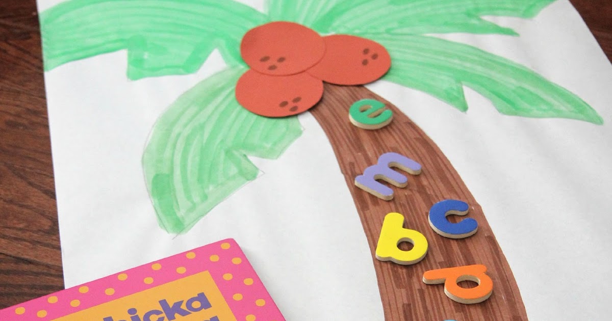 Toddler Approved! Chicka Chicka Boom Boom Sand Activity
