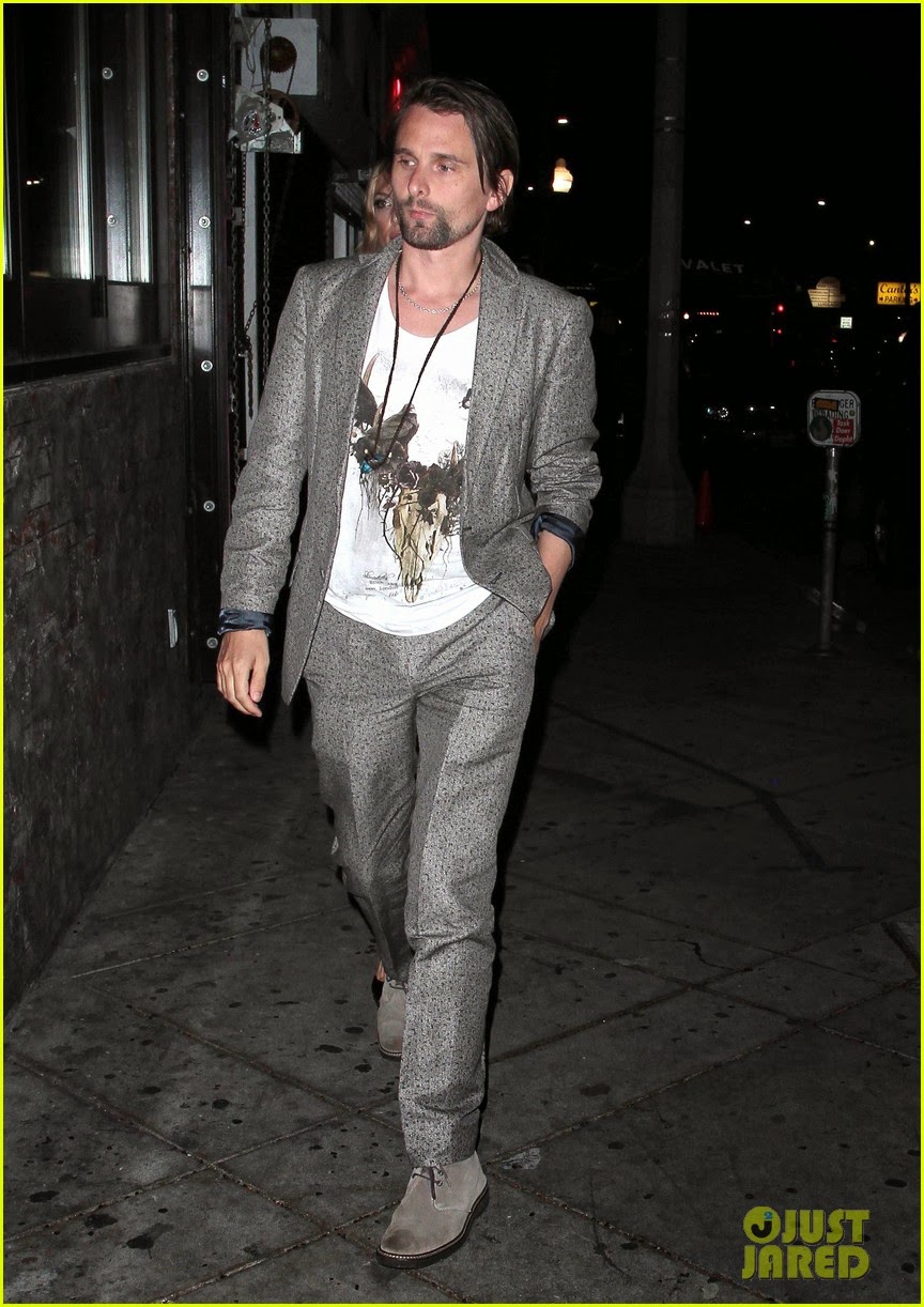 Celeb Diary Kate Hudson Walked Behind Matthew Bellamy