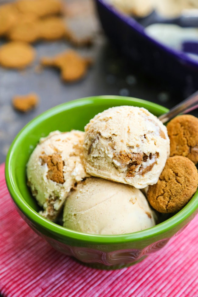 Amanda k. by the Bay Minty Eggnog Ice Cream with Ginger Cookies