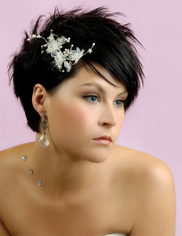 Short Wedding Hairstyles Short Wedding Hairstyles