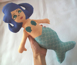 Merna the Mermaid Doll Cut 'n Sew Tutorial