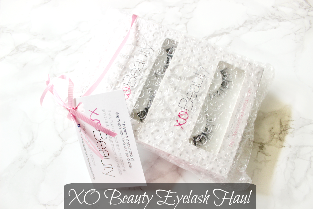 XO Beauty Eyelashes Haul UK