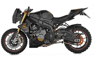 BMW S1000RR Wunderlich Mad Max Off-roader moto BMW S1000RR Wunderlich Mad Max Off-roader