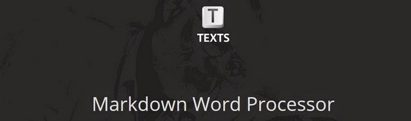 Texts markdown editor for professionals