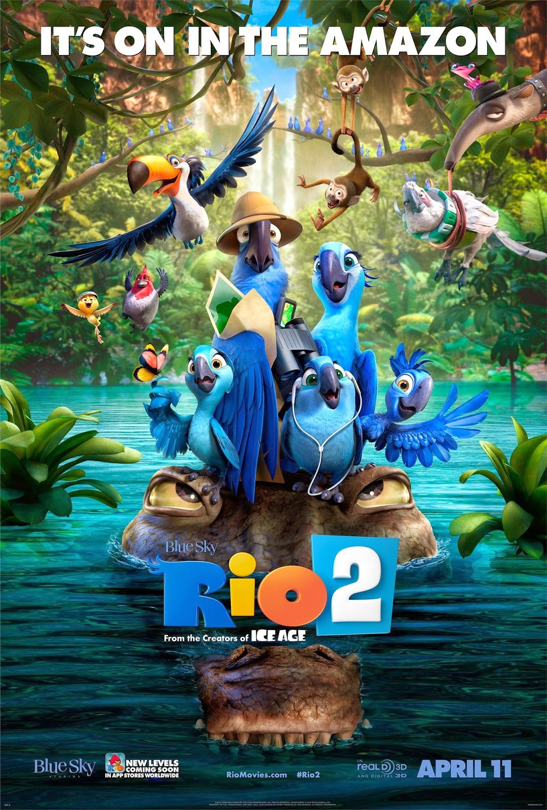 Rio 2 Review: Superficial Animated Entertainment - sandwichjohnfilms