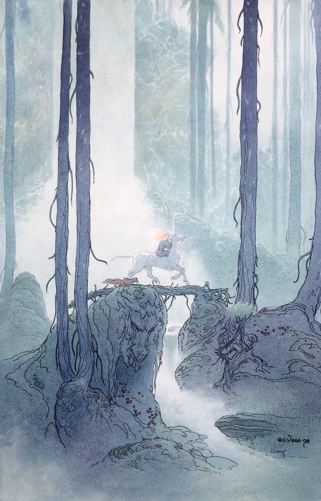 The Geeky Nerfherder Artist Spotlight The Art Of . . . Charles Vess