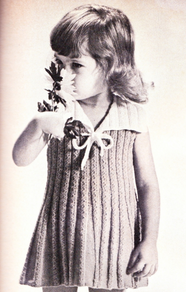 The Vintage Pattern Files: 1960s Knitting - Sailor Dress