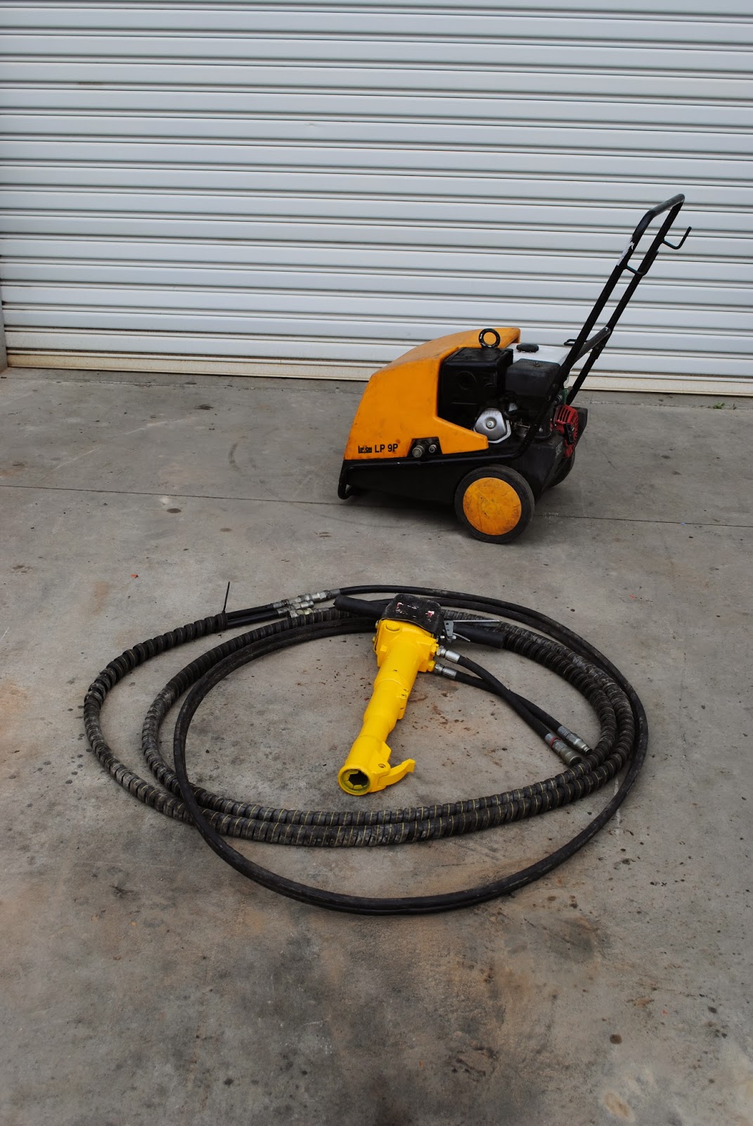 CHRISTIE PACIFIC MACHINERY NEW AND USED HYDRAULIC JACKHAMMER