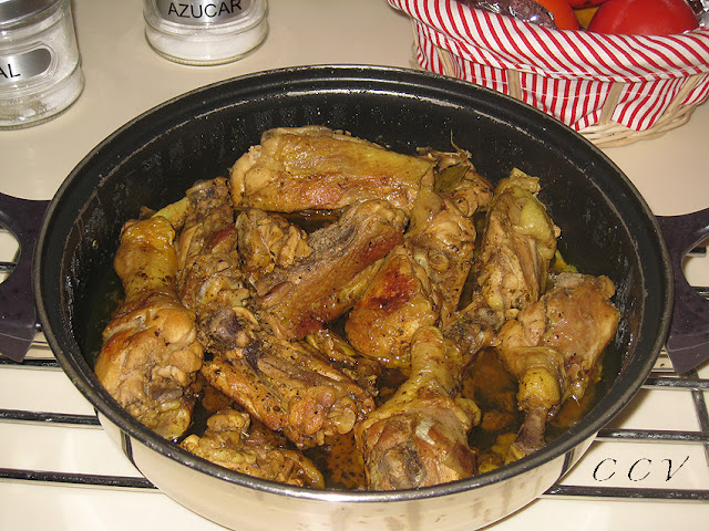 Pollo Con Especias Ras Hanut
