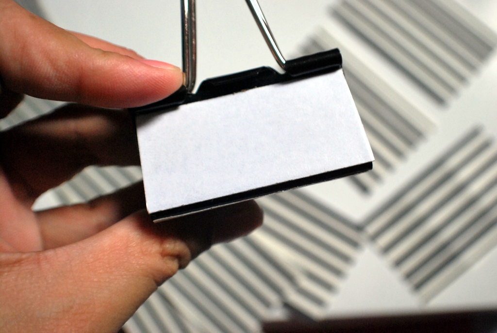 Arts and Crafts DIY table number holder