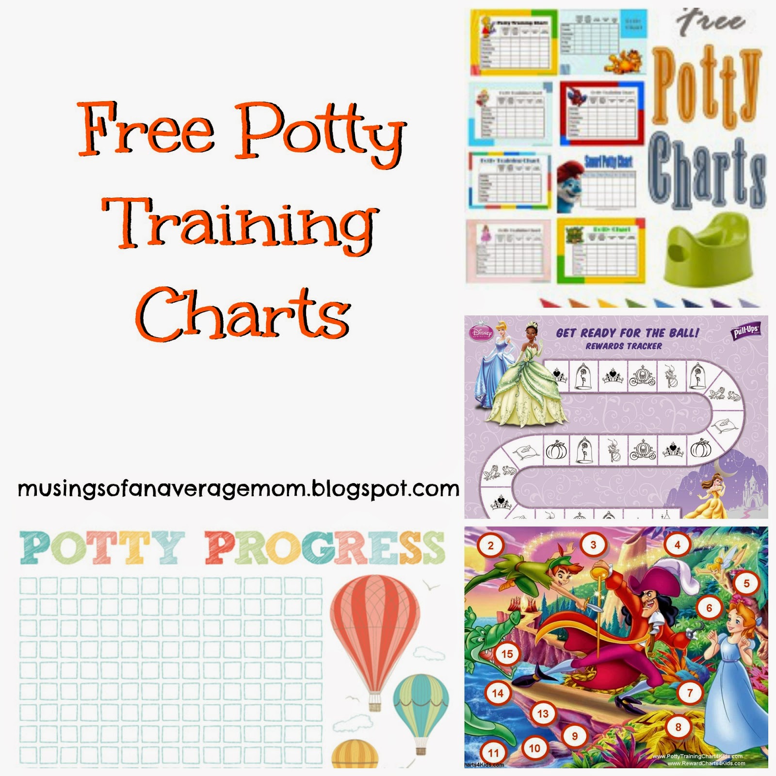 Free Potty Training Chart