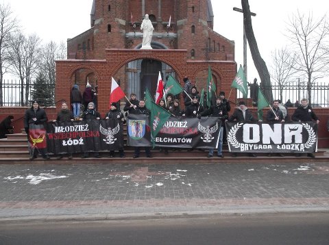 Łódzcy narodowcy na Marszu Szlakiem Powstańców Styczniowych