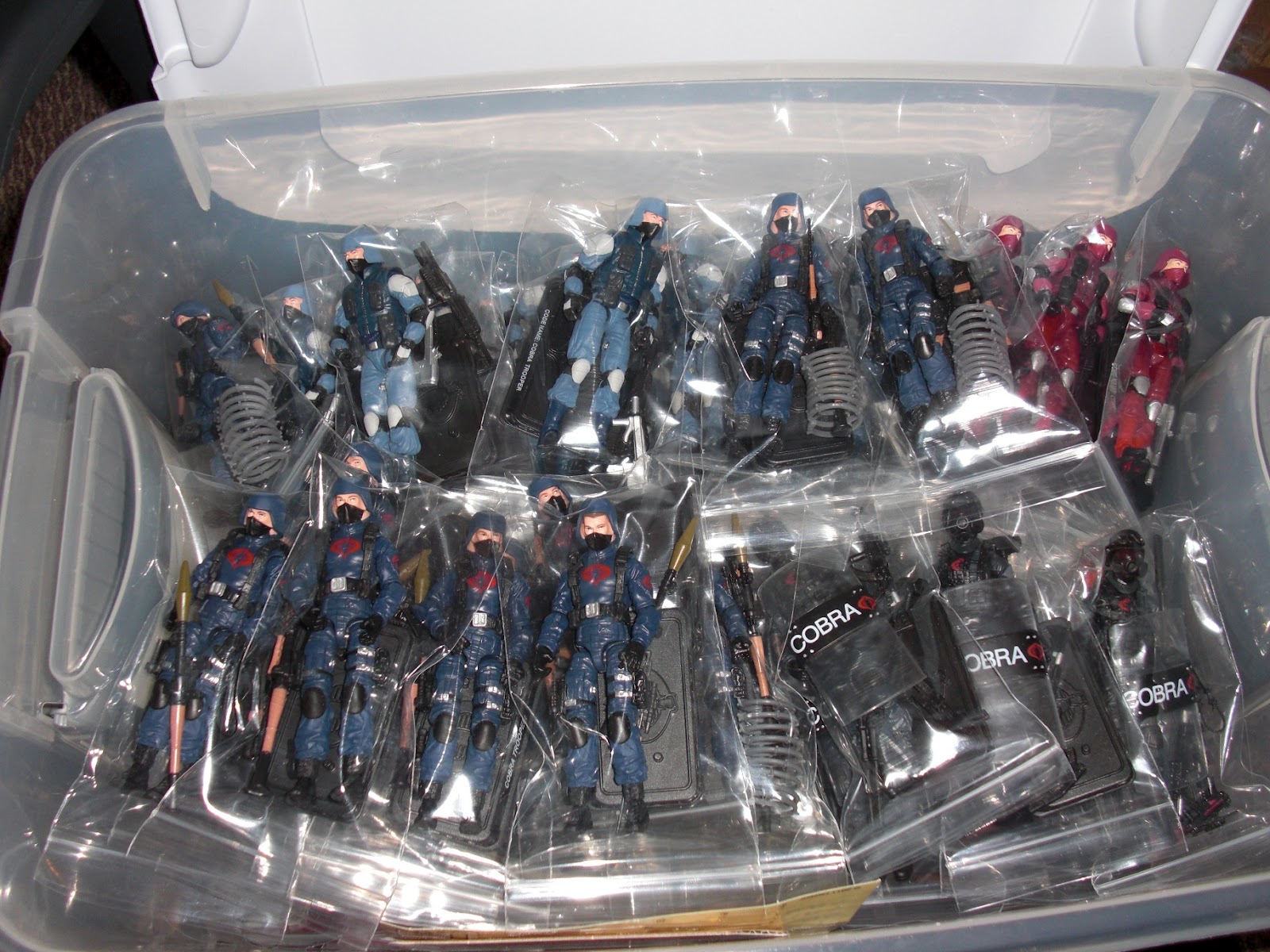 polypropylene bags for action figures