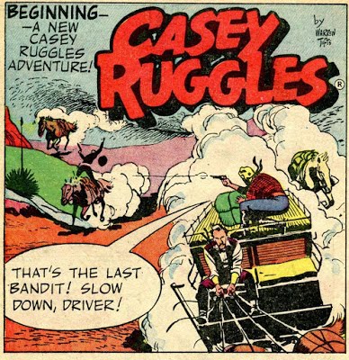 Casey Ruggles from Sparkler Comics [#97-#120] 1951-1954 by A. Wallace
