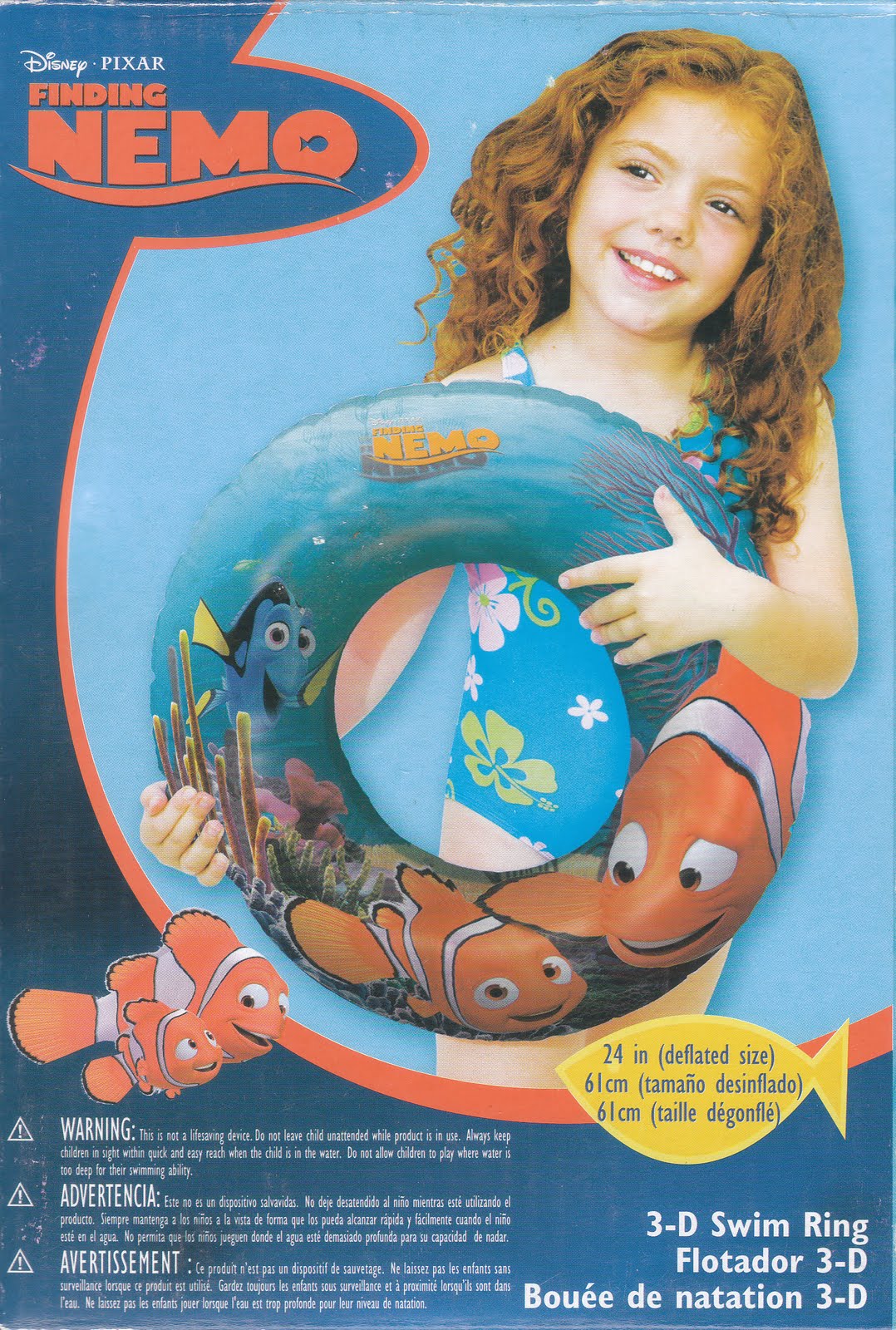 Disney Pixar Finding Nemo 3D Float Ring (FN04) BTC Pool