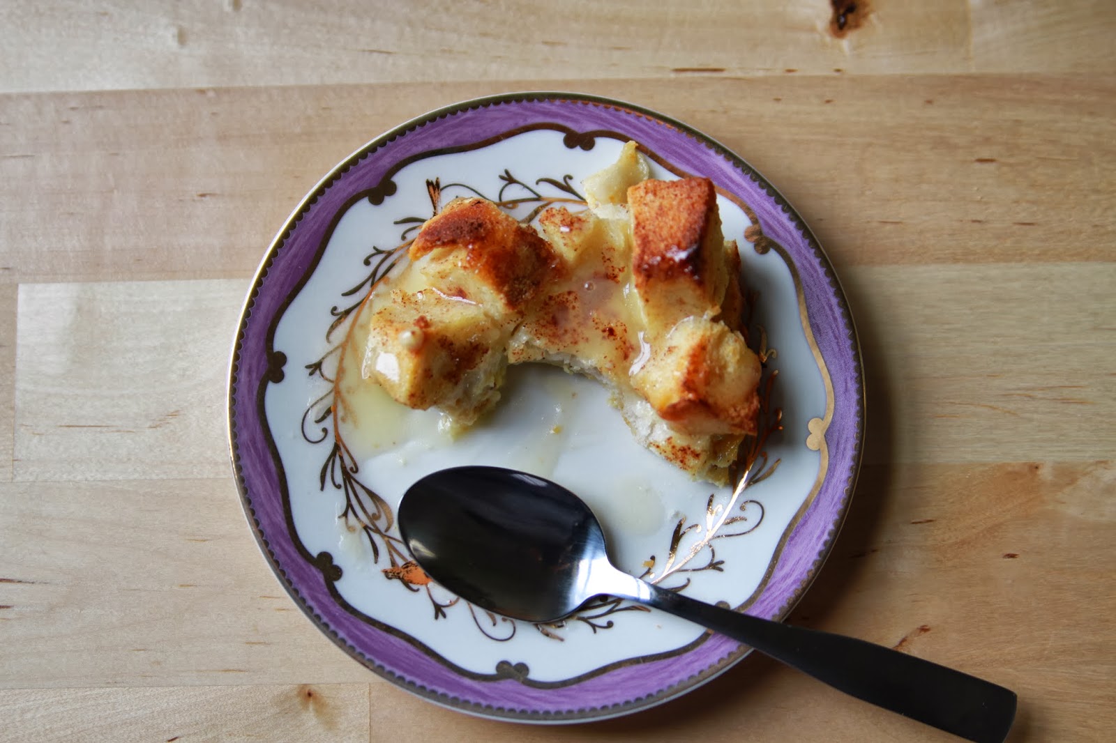 Swim, Eat, Repeat Buttermilk Bread Pudding