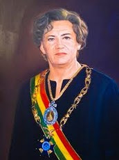 Lydia Gueiler, Primera Presidenta de Bolivia