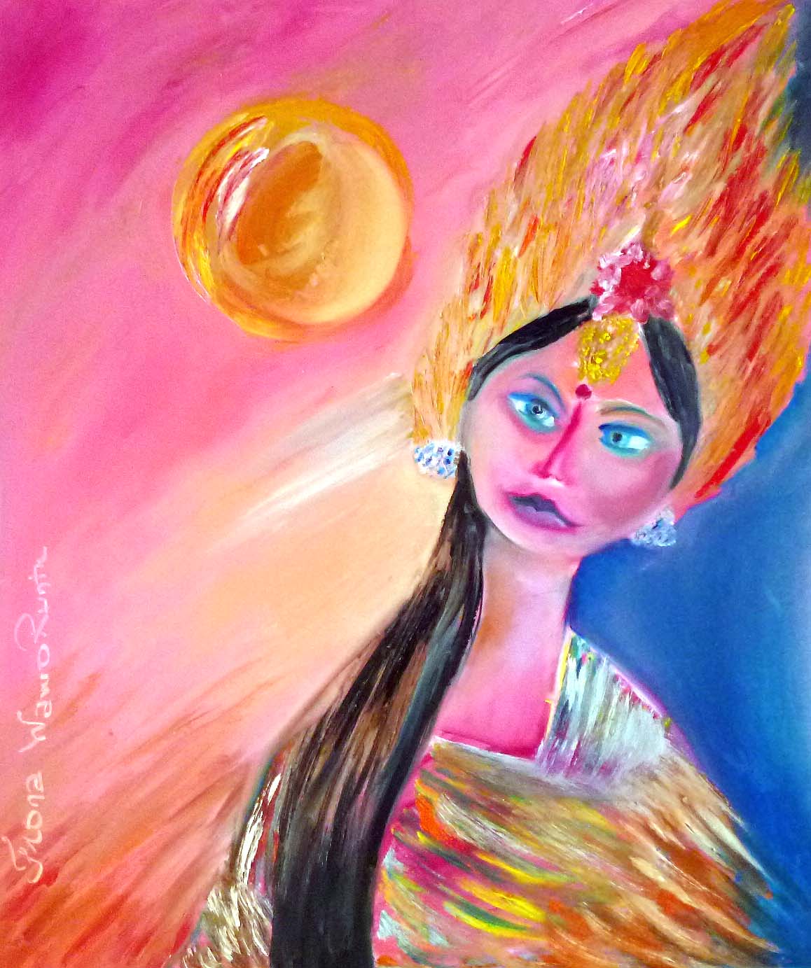 Painting Class at Villa Cinta Sanur Bali: Sanur Painting Class July