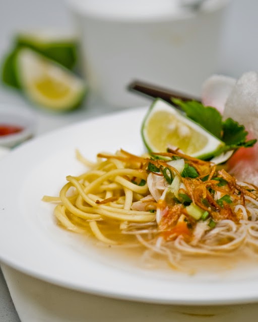 Indonesian chicken noodle soup recipe