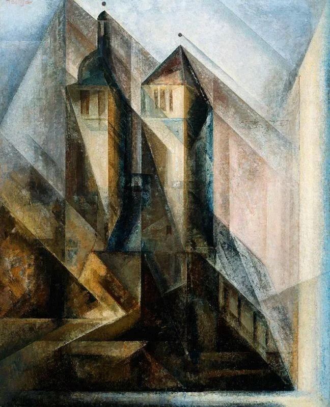 Lyonel Feininger 1871-1956 | American-born German Cubist/Expressionist painter