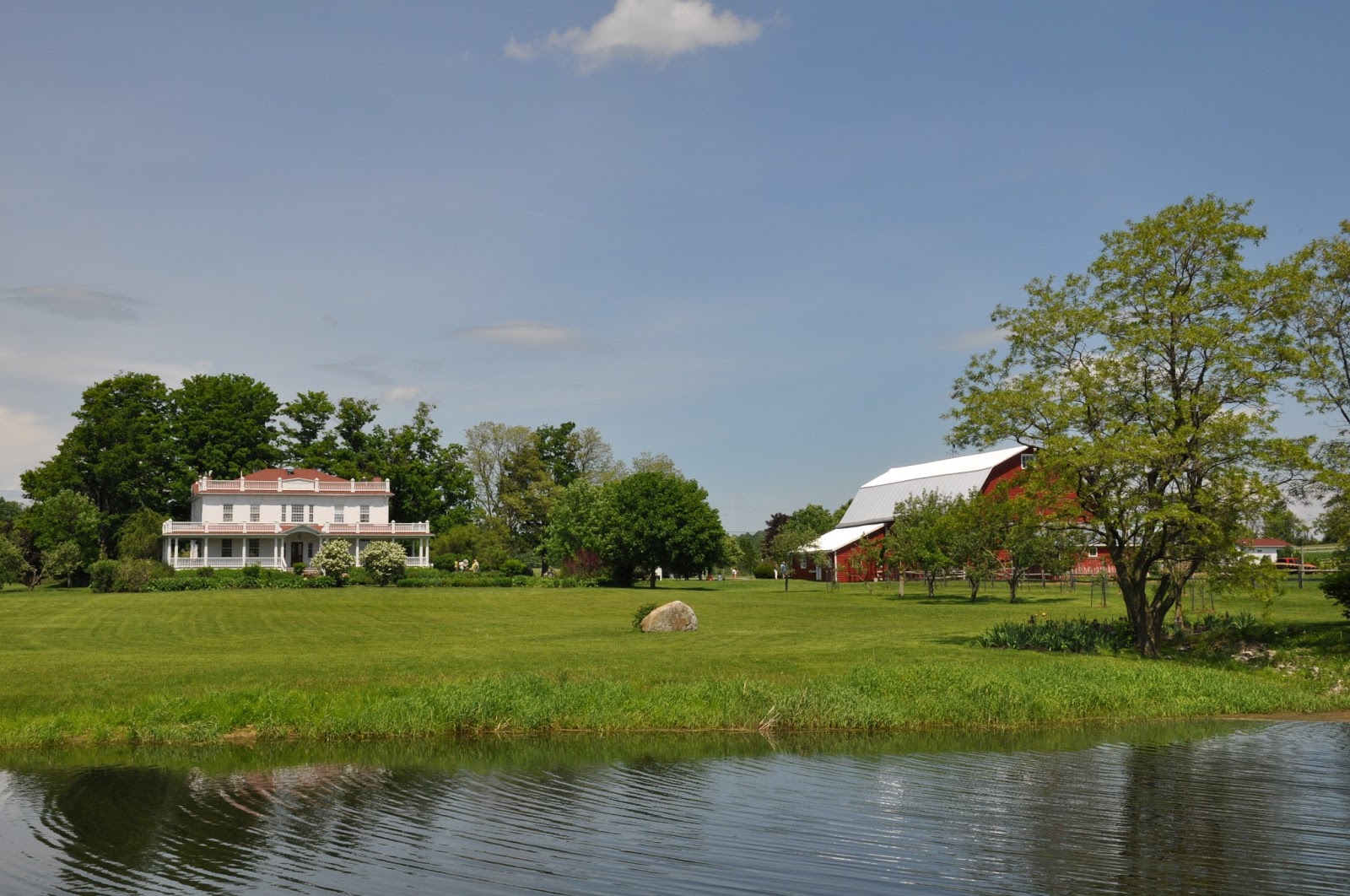 On the Urban Farm Visit to the Beekman Masion