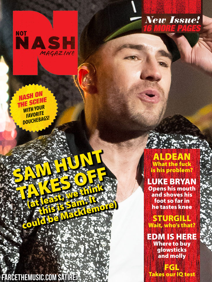 Farce the Music Parody NASH Magazine Cover (Formerly Country Weekly)
