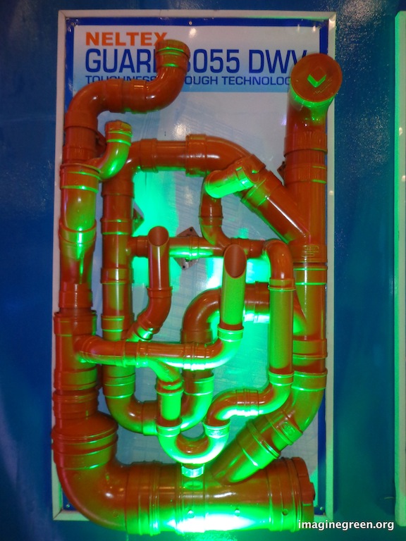 Imagine Green Neltex, the biggest and strongest PVC pipe maker in the
