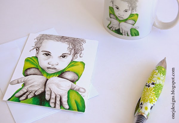 Go Green For Me notecard, mug and a green pen from Michaels Go Green For Me notecard, mug and a green pen from Michaels