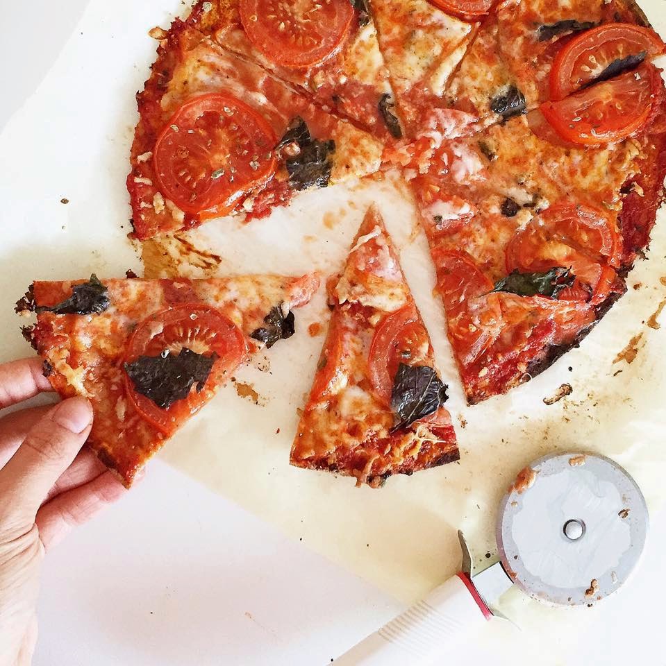 Küçük Ceycey Margarita Tortilla Pizza