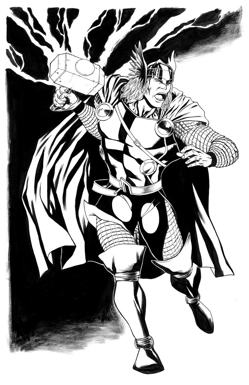 Thor Coloring Pictures - Coloring Pages