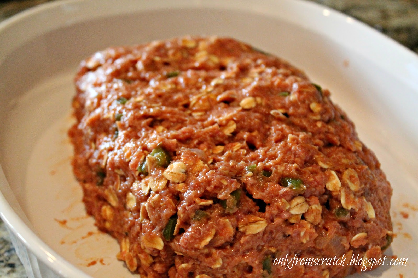 Only From Scratch Cajun Meatloaf