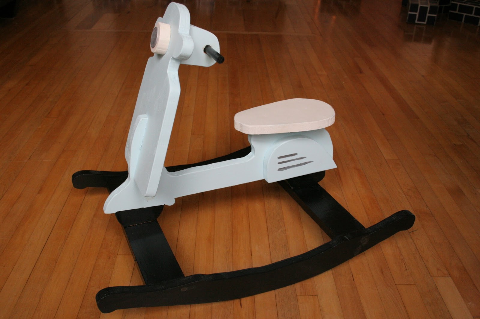 The Life of Mo DIY Rocking Baby Scooter