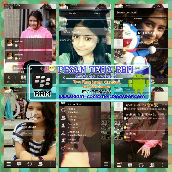 Tema BBM Prilly Tema BBM Prilly
