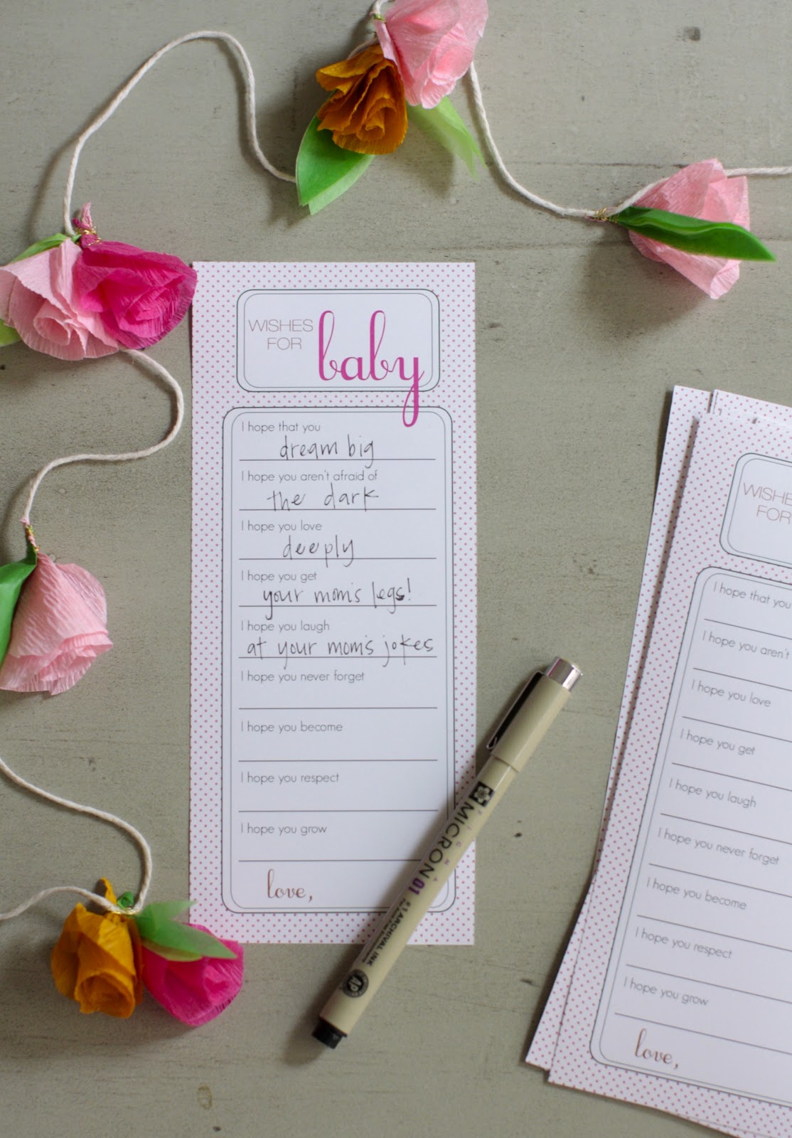 Cute idea for a baby shower