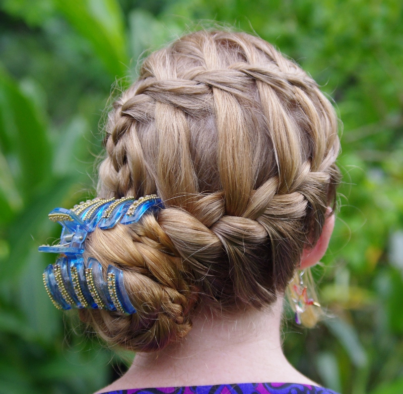 New Hairstyles Today Waterfall French Braid Updo