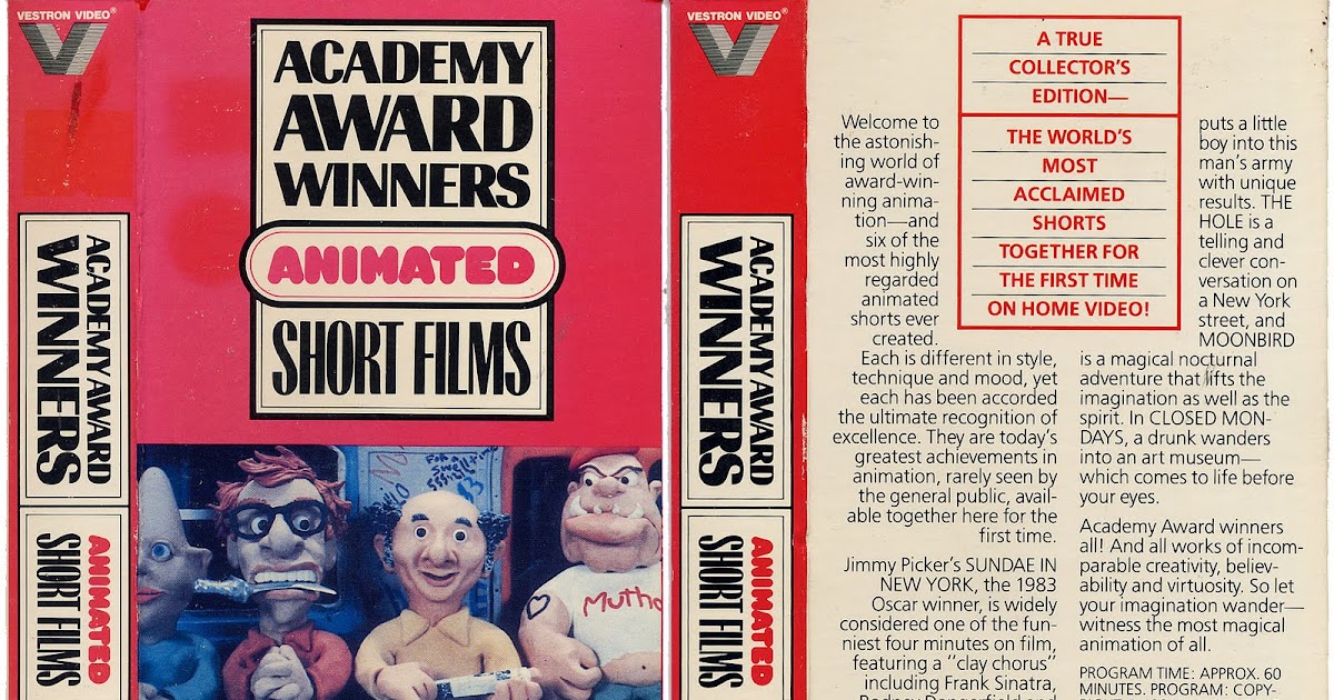 Lost Video Archive: Academy Award Winners Animated Short Films