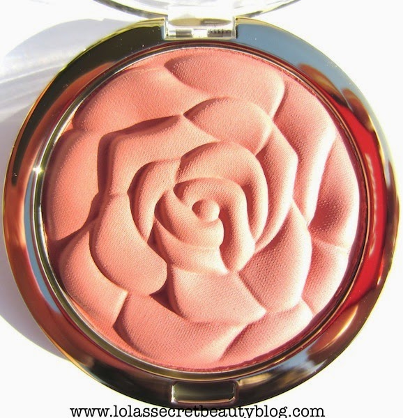 lola's secret beauty blog Milani Rose Powder Blush in Romantic Rose 01
