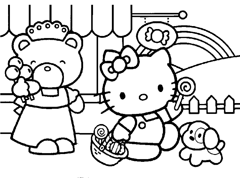 20 Free Printable Hello Kitty Coloring Pages Fit To Print