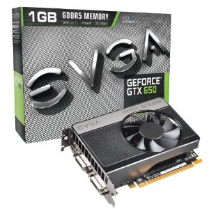 EVGA GeForce GTX 650 1024MB GDDR5 DVI mHDMI Graphics Card 01G-P4-2650-KR