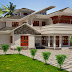 Double storied Kerala house