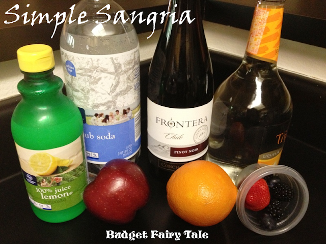 Budget Fairy Tale: Tasty Sangria Recipe with Frontera Wines