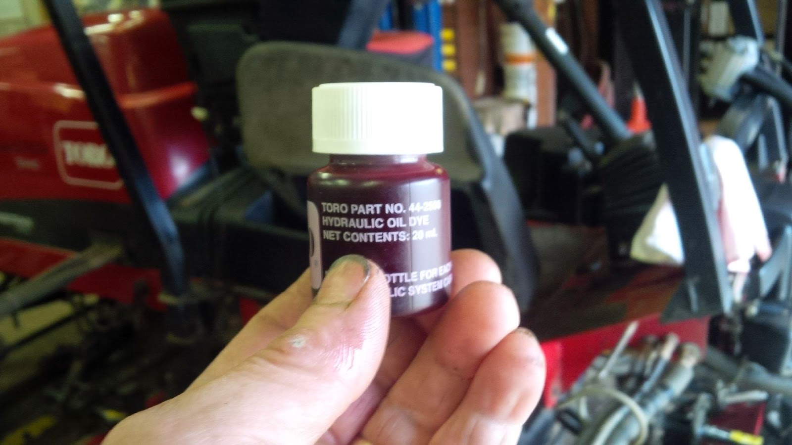 Bobs Shop Hydraulic oil Dye