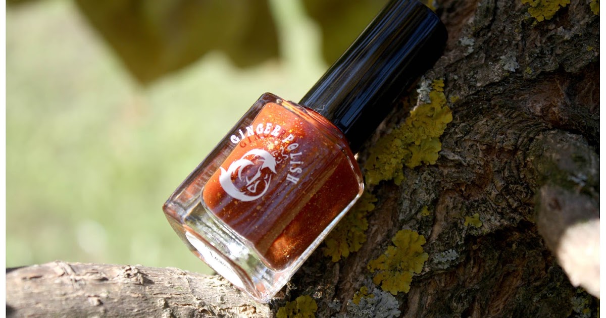 You're beautiful Ginger Polish Autumn Leaves review, swatches.