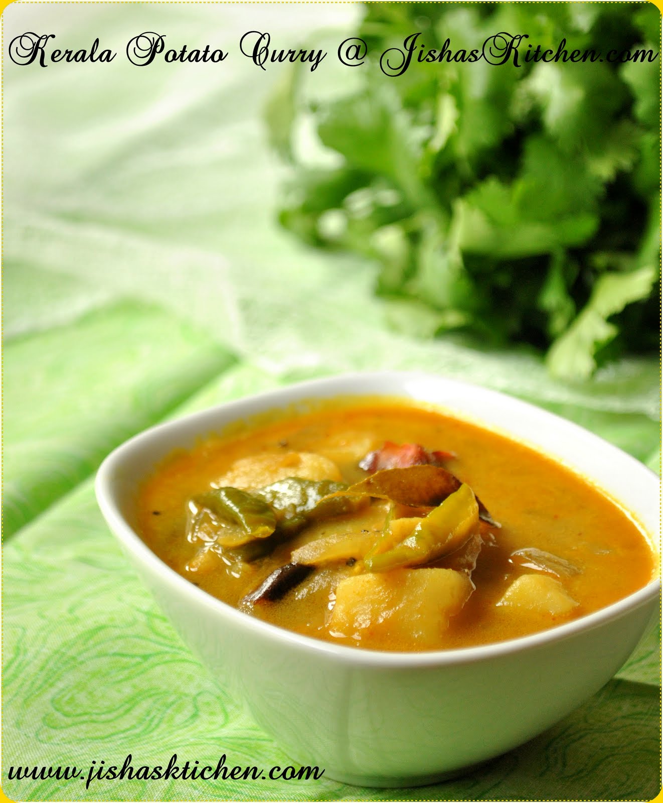 ! Jisha's Kitchen ! Kerala style potato curry Indian Recipes, Kerala