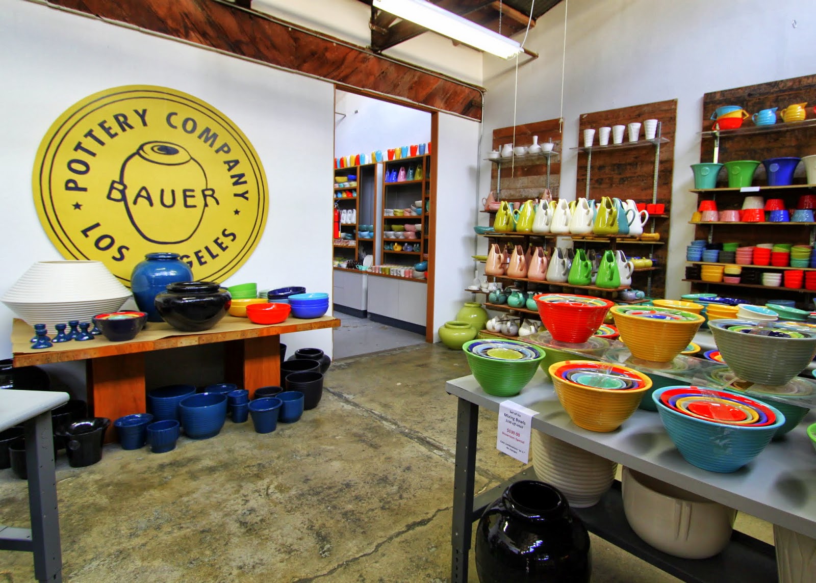 bauer pottery showroom in los angeles, california a retro review midcentury modern remodel